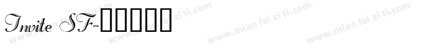 Invite SF字体转换